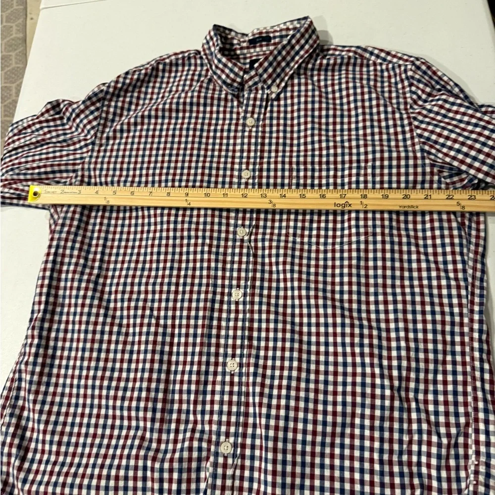 J. Crew‎ Men's Plaid Shirt - Red, Blue, White